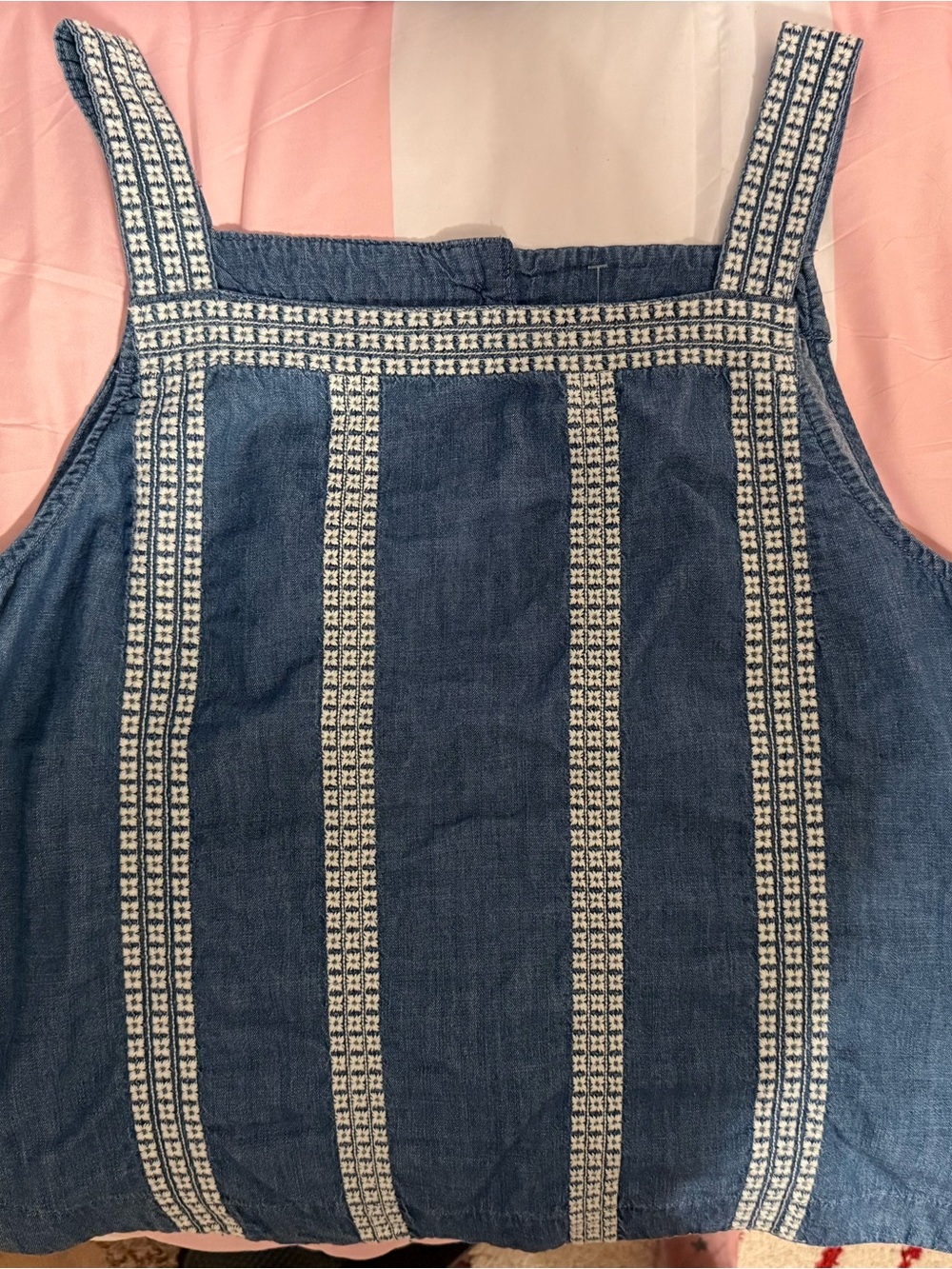 Gap Denim Strappy shirt